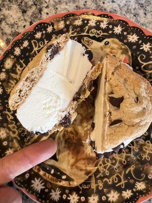 Homemade DQ Sandwich