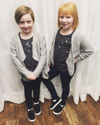 Double trouble, back to school haircuts