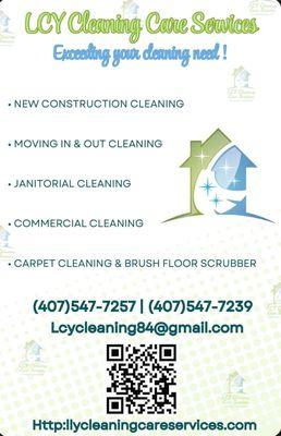 Lcy Cleaning Care Services