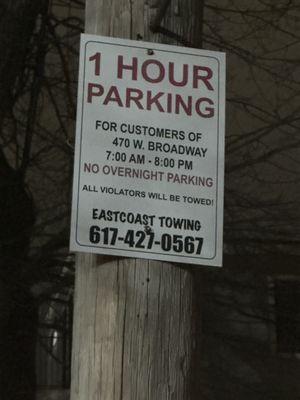 My husband has cancer and my 5 year old was in the car watching him be attacked. He was towed from my work parking lot. I am SUING