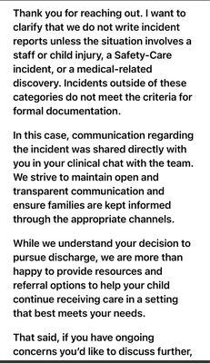 Email From Lacuna Incompetent staff