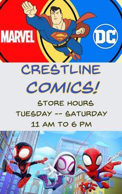 Look for this sign by our door!