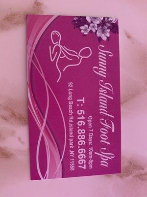 Sunny Island Foot Spa