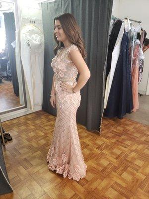 Mike did a phenomenal job on my daughter's Terani Couture dress that she needed altered for her senior prom. It looks perfect!!!