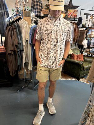 Texas Standard Hat and Texas Standard shirt