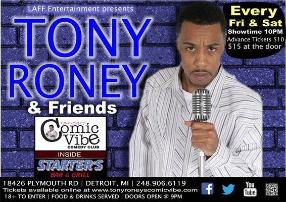 Come and LAFF with us each and every weekend!