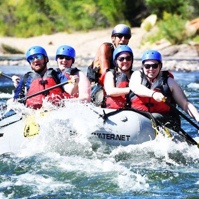 Rolling down the river