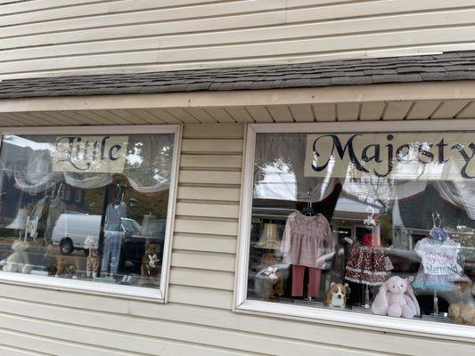 Store front from Main street