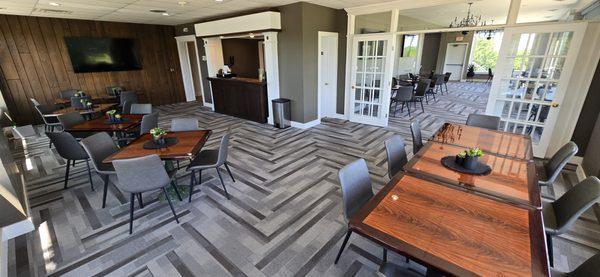 Inside Champs Coffee Shop