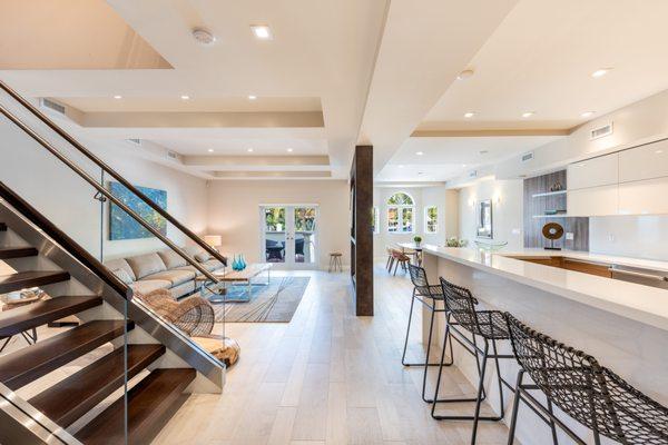 Waterfront Townhouse in South Beach's most desirable residential neighborhood, Sunset Harbour. Call listing agent Nelson Gonzalez