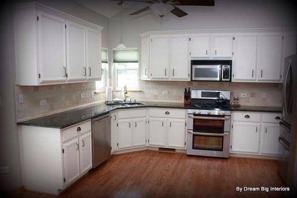 Kitchen cabinet refinishing