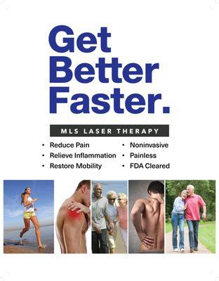 Safe and Effective Pain and inflammation Relief by MLS Laser Therapy