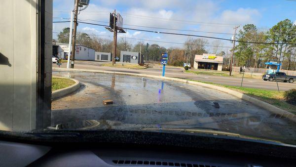 This is cleaner than my last trip. But still trashy