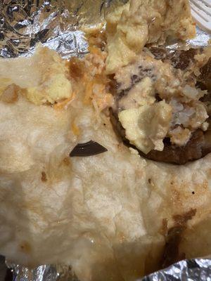 Sausage Egg & Cheese Burrito Combo