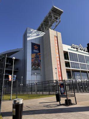 NRG Stadium very close