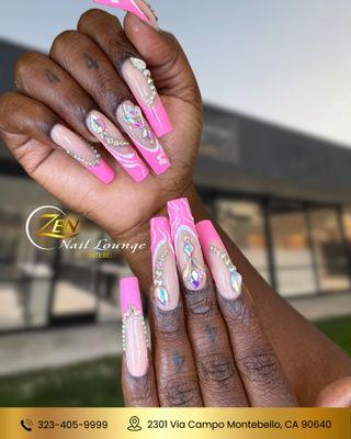 Best Nails Salon In Montebello Call: 323-405-9999