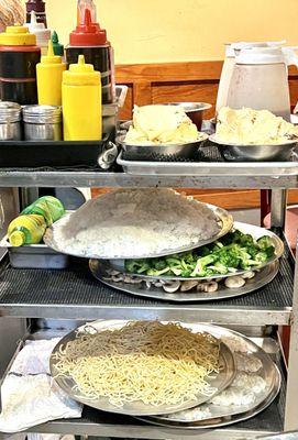 Food Prepped and ready