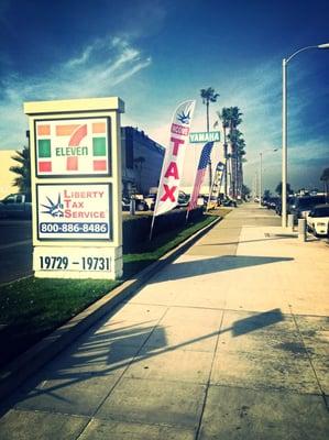 the view from our office!