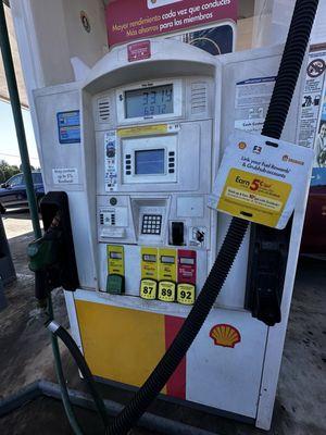 Fuel up! $4.74/gallon! 8/11/25