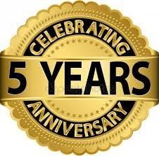 Celebrating 5 Years in Business