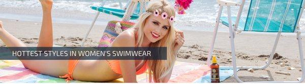 Find the latest styles on women's best selling fashion swimwear.