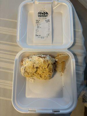 Coconut Cream Pie to go. Yuck.