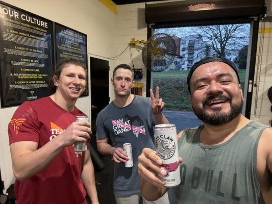 Cheers to the CrossFit open!