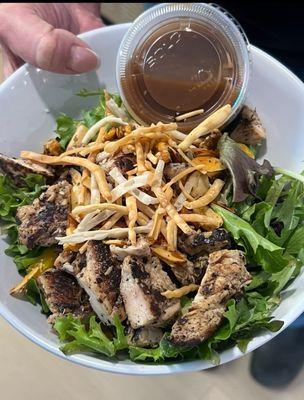 Mandarin Asian chicken salad