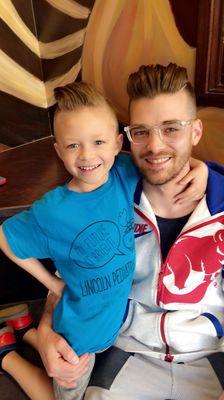 Carly the Barber at Von Hair