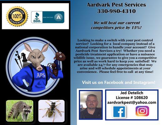 Aardvark Pest Services