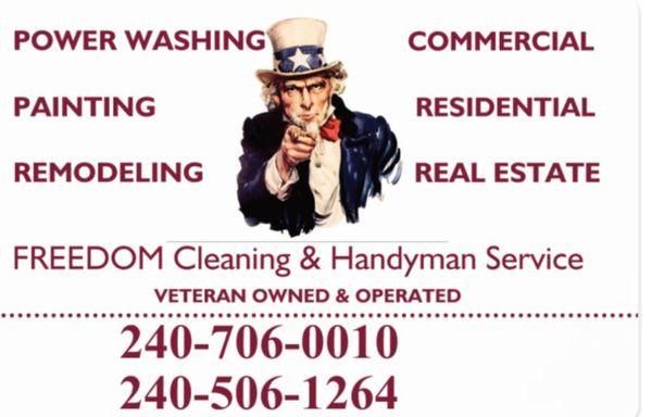 FREEDOM Cleaning and Handyman Service