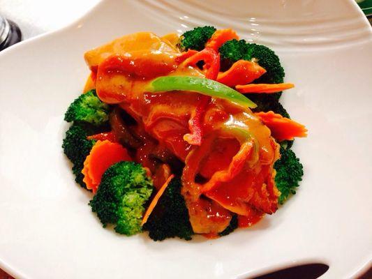 Panang Curry w/ Salmon