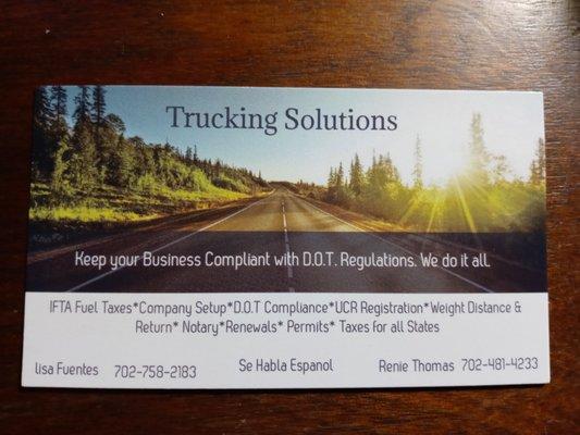 Trucking Solutions