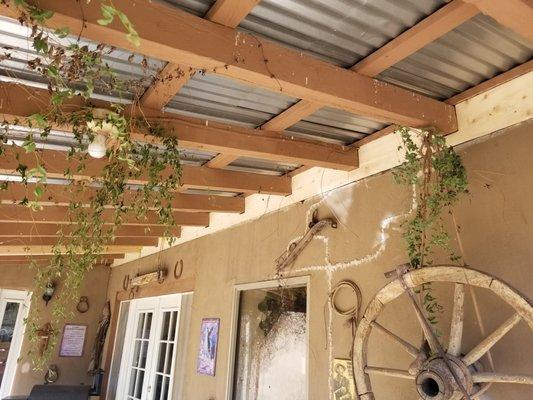 Gazebo, shed, metal roof and frame construction and remodel/renovate