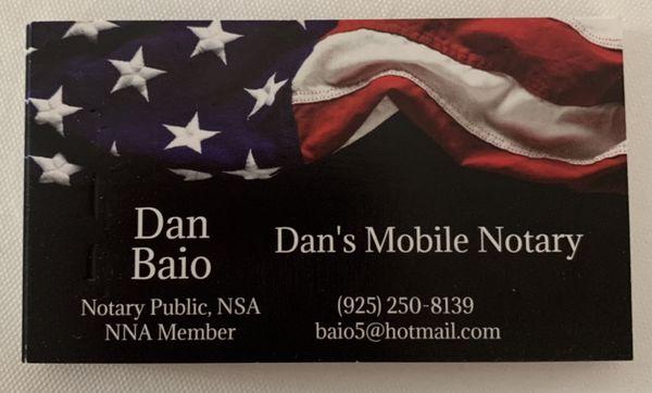 Dan’s Mobile Notary