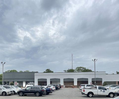 Construction Finishing Up @ Front of Rouse's