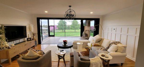 interior repaint project