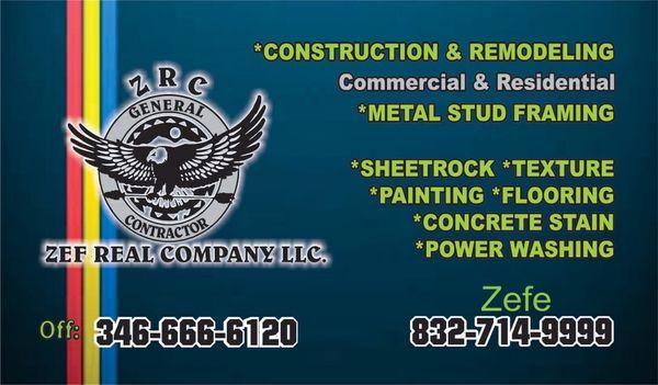 ZRC. Zef Real Company