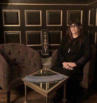 Tarot for your guests at events and parties. Email bluejunetarot@gmail.com for rates and availability!