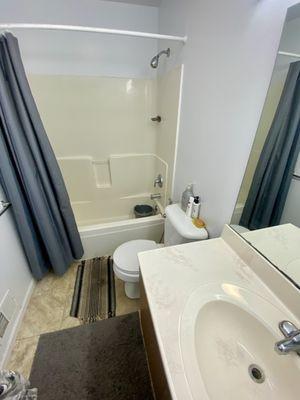 After Bathroom Clean