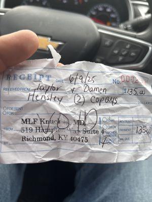 Melissa L.F. Knuckles MD PSC