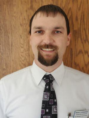 Brian G. Wisniewski. Elm Grove office H.I.S. Licensed Hearing Instrument Specialist