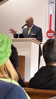 Pastor Jimmy Atkins.