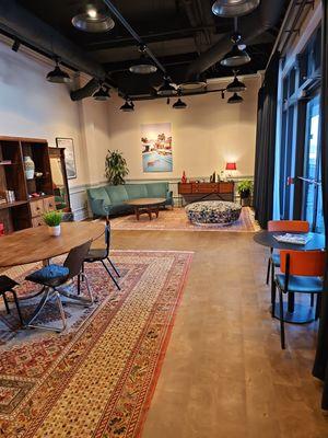 Meeting area at office