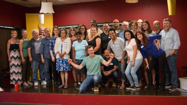 The entire crew of our Theatrical Acting Workshop with Craig Nigh.