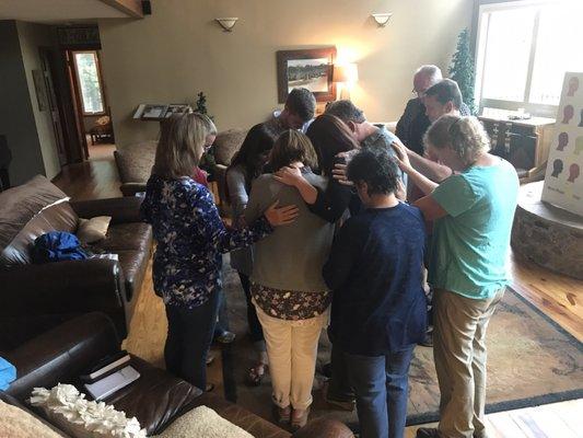 So thankful for Greg and Connie's ministry here to us this week. Praying for them as they start a new adventure!