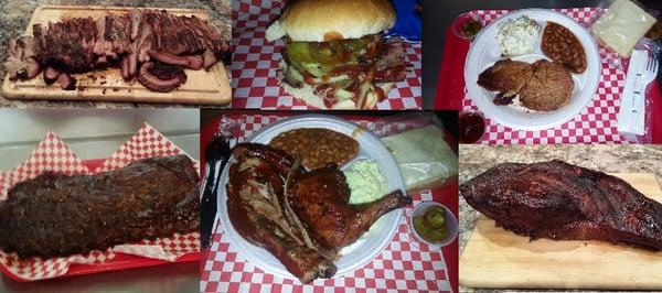 all the wonderful BBQ we serve.
