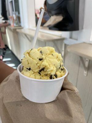 Lemon Chocolate Chip Icecream