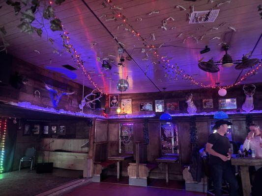 Spooky decor in the middle of the summer