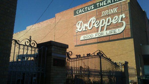 Area where majority of shows are played